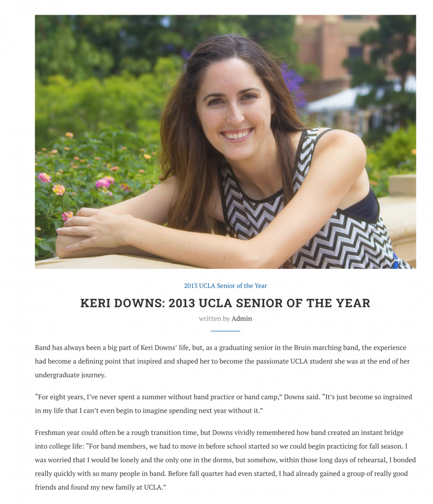 2013 Keri Downs Feature